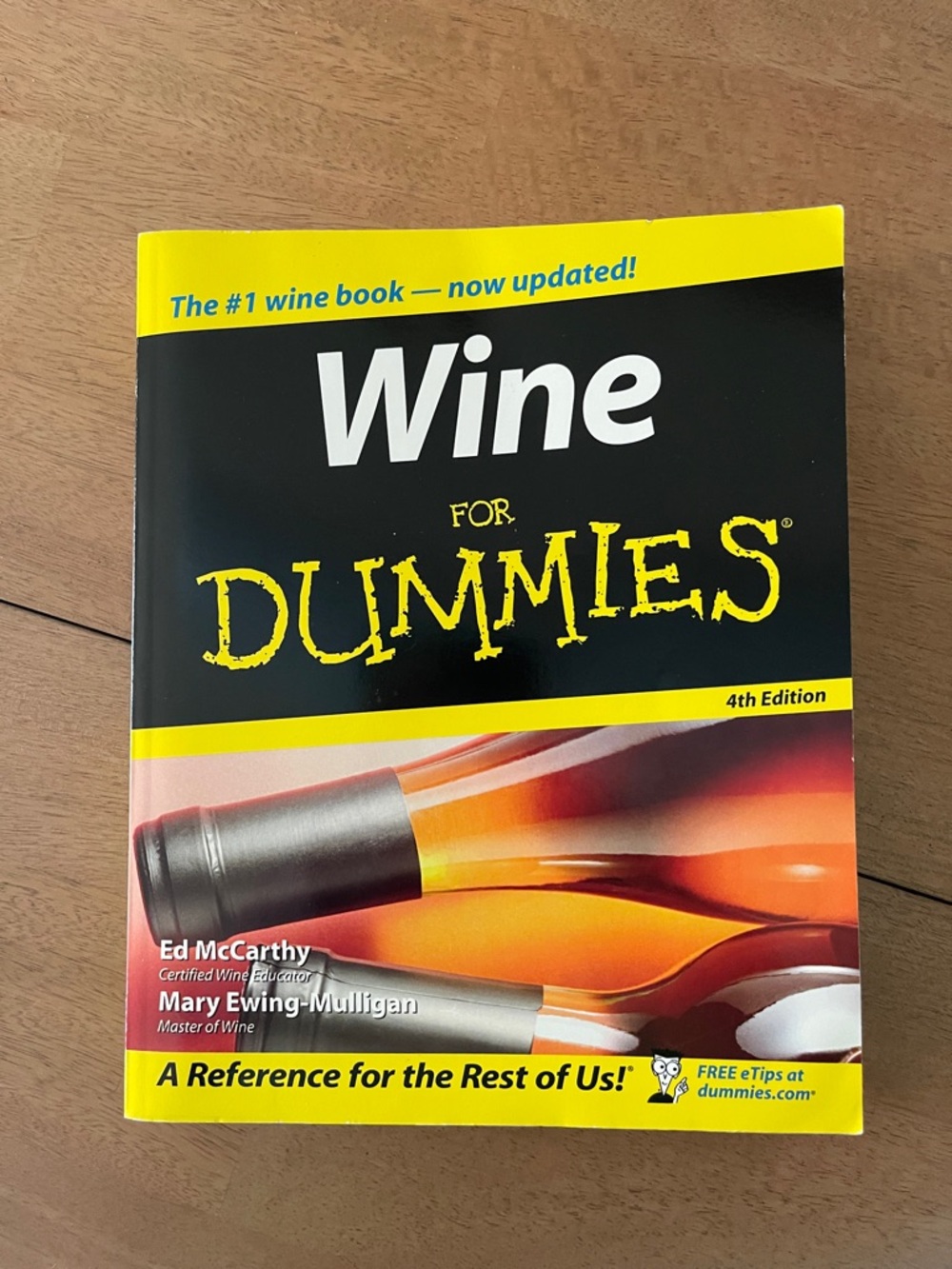 Wine For Dummies Paperback Book